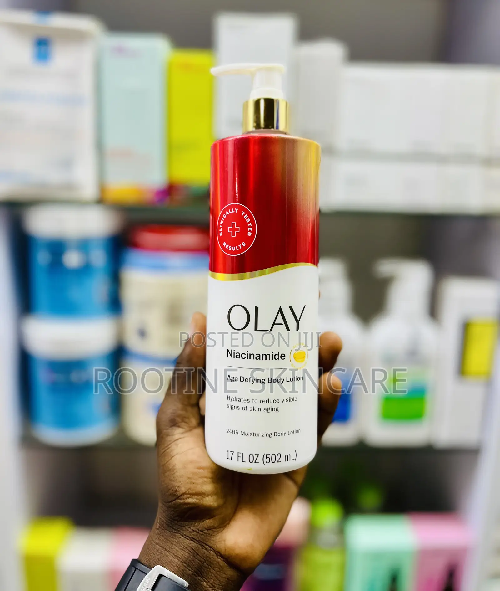 Olay Niacinamide Age Defying Moisturizing Body Lotion