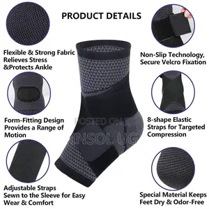 Adjustable Compression Ankle Support