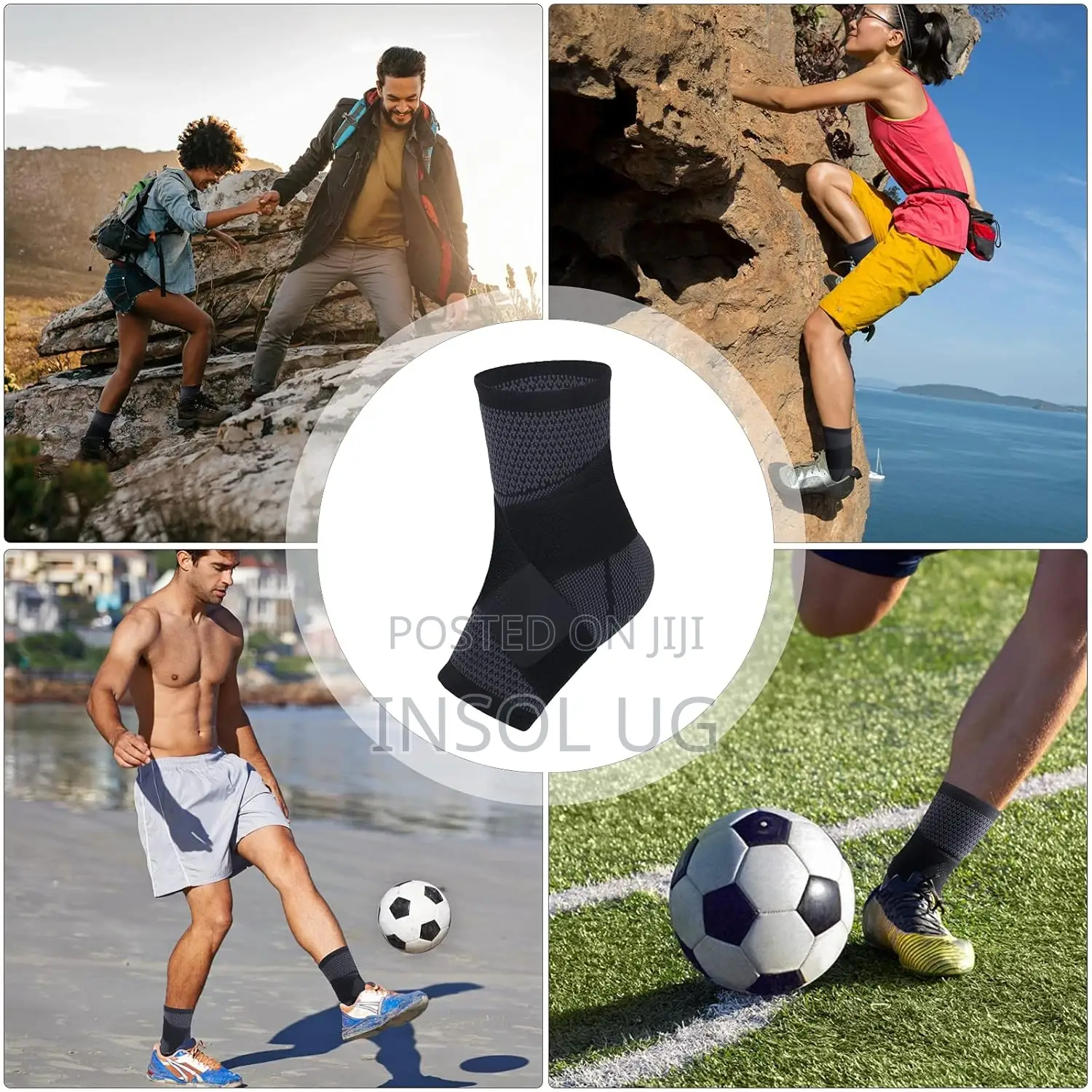 Adjustable Compression Ankle Support