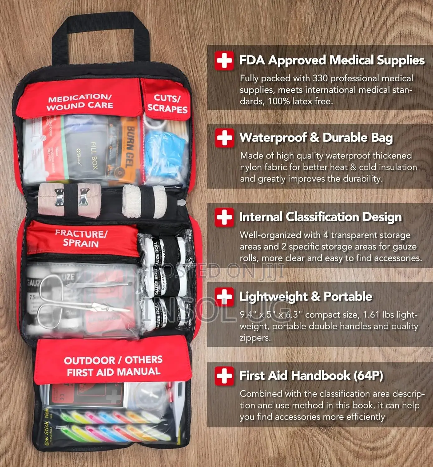 First Aid Kit for Sports, Home , Office and Trip