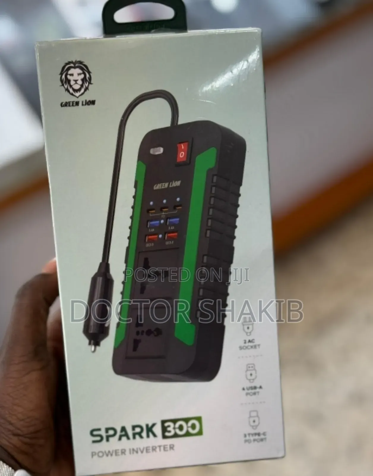 New Unique Green Lion 300wpower Inverter