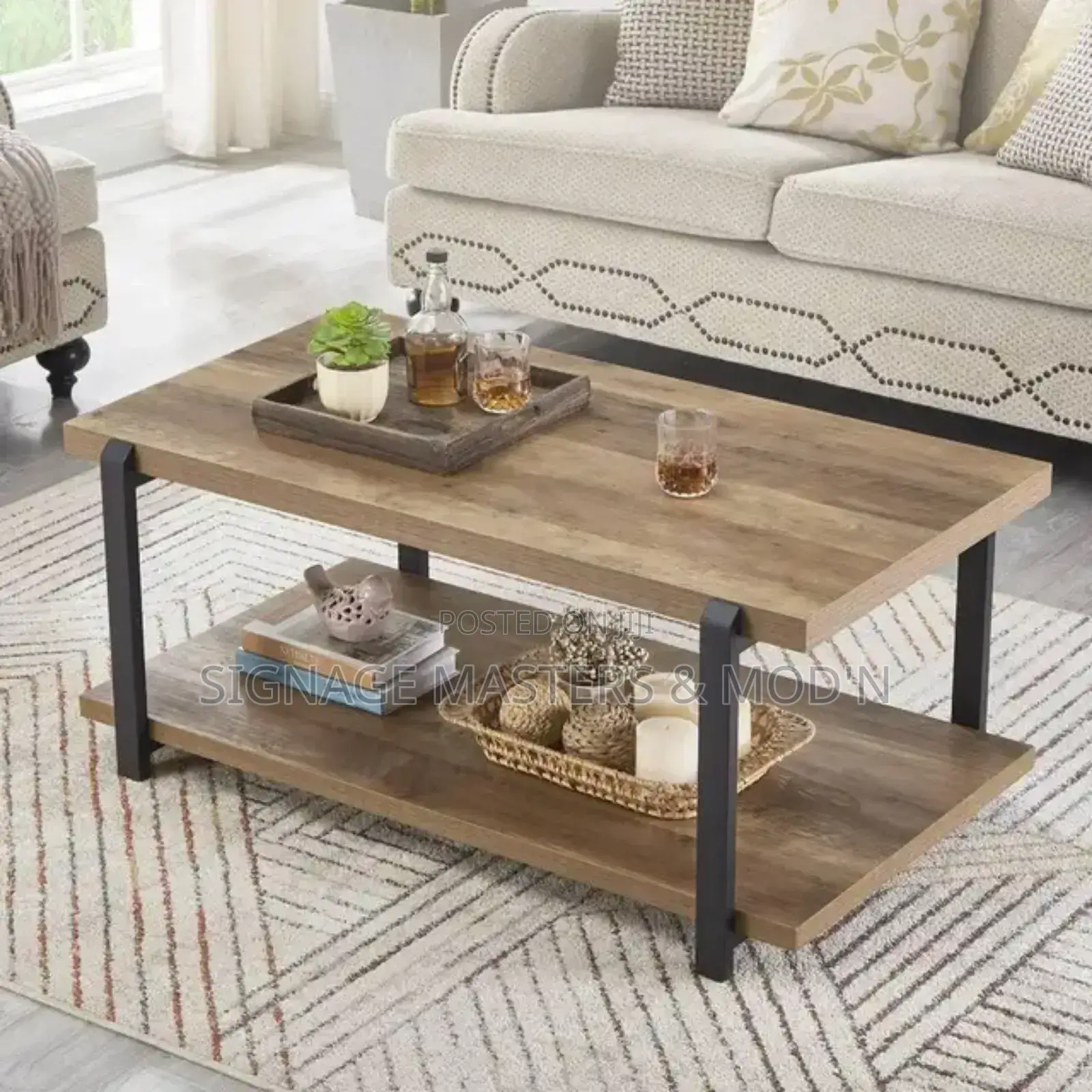Metal Frame Table