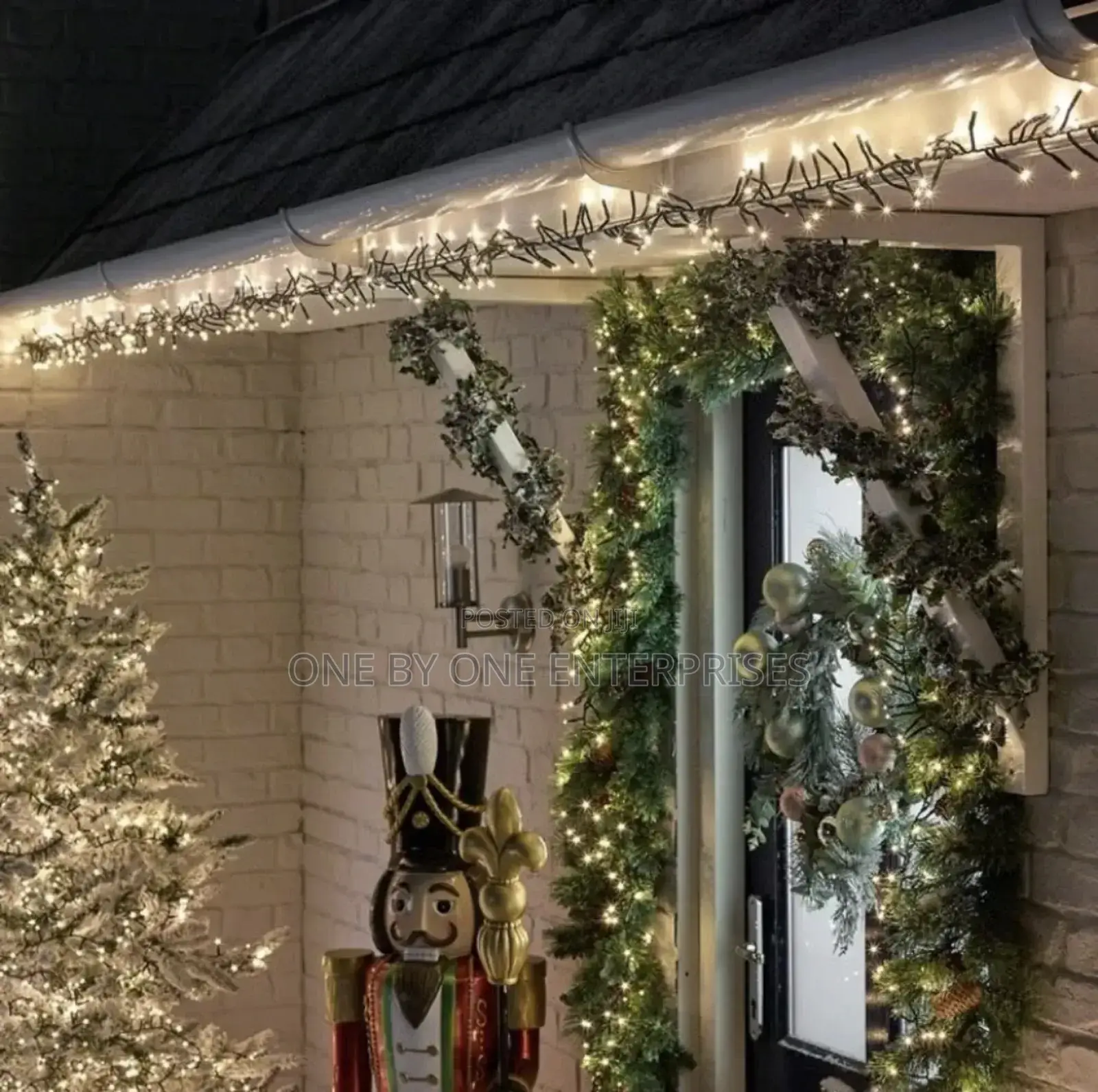 Waterproof Rope String Lights Warm White 50m