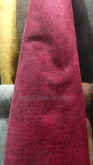 Sofa Set Fabric in Maroon