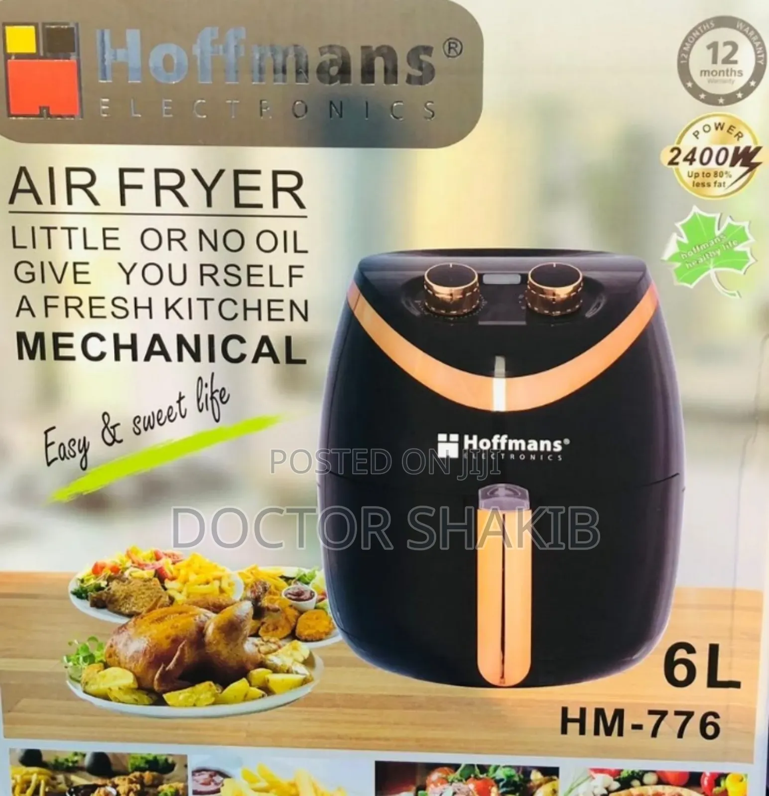 Brand New Hoffmans Electric Air Fryer