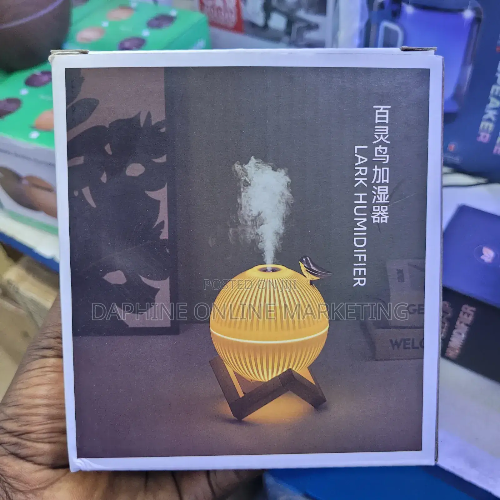 Lark Humidifier/Table Lamp and Humidifier