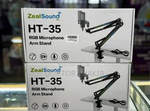 Unique Ht- 35 Rgb Microphone Arm Stand