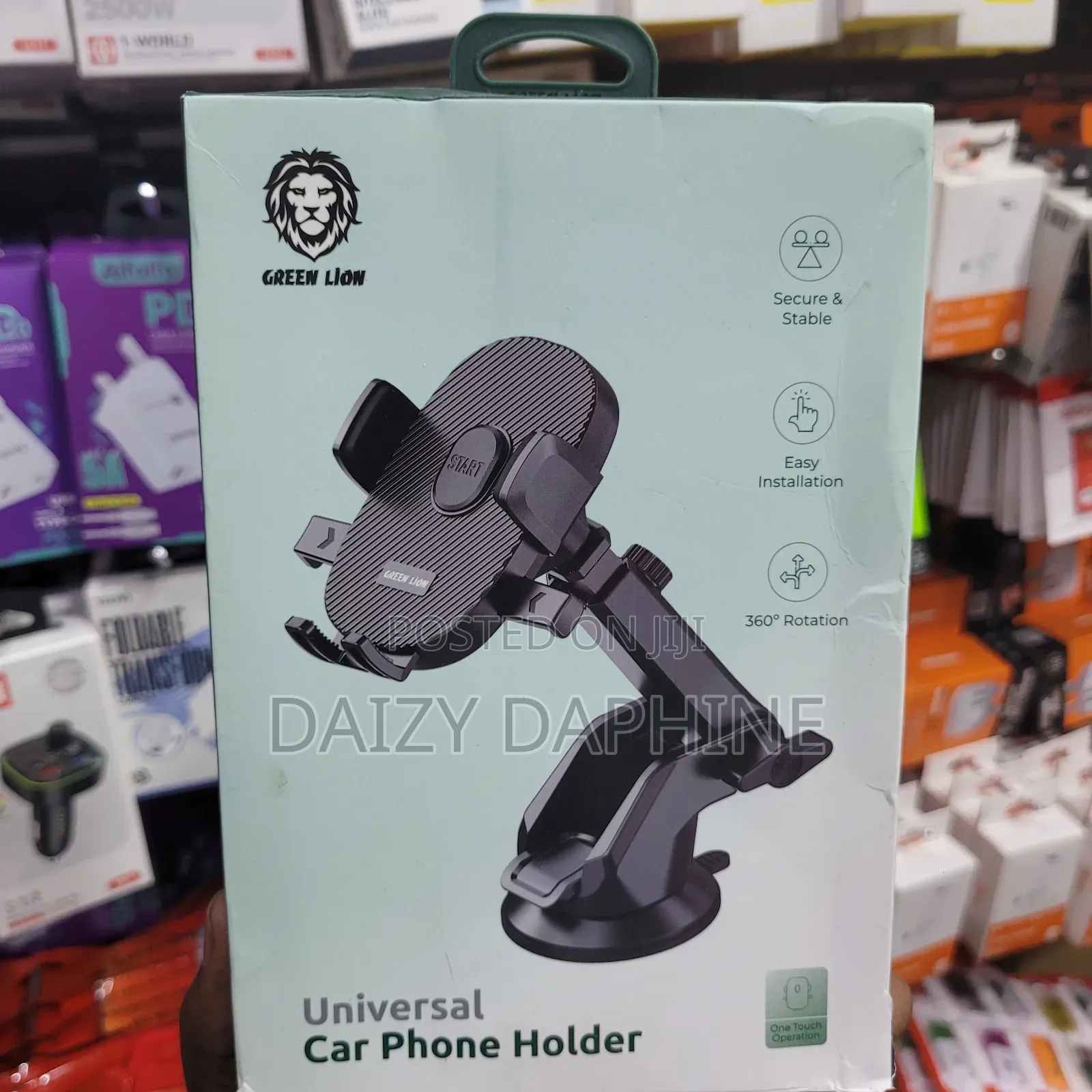 Green Lion Universal Car Phone Holder/ Durable Desk Phone