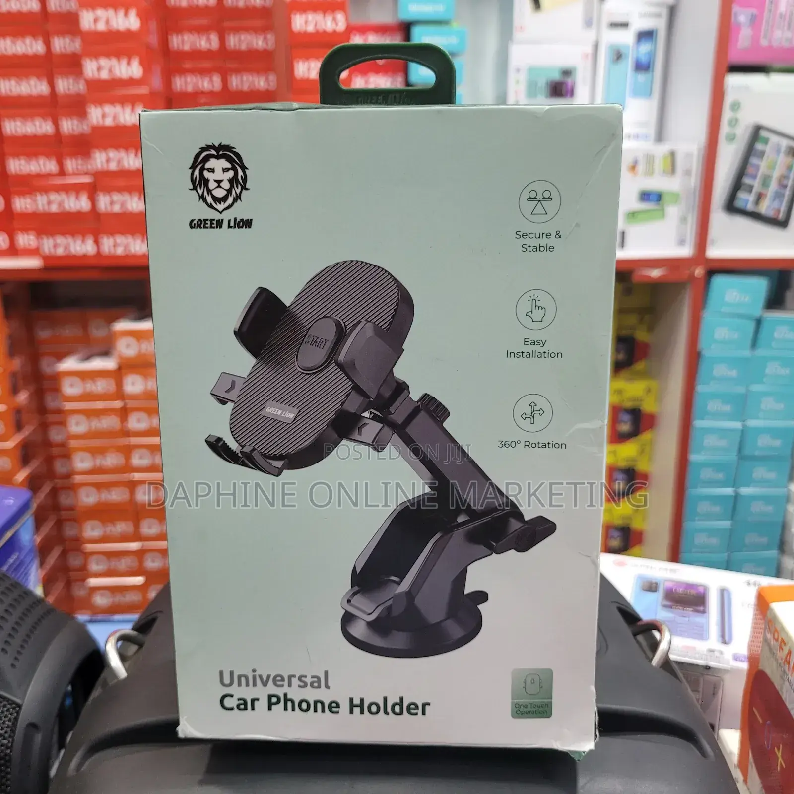 Green Lion Universal Car Phone Holder/ Durable Desk Phone