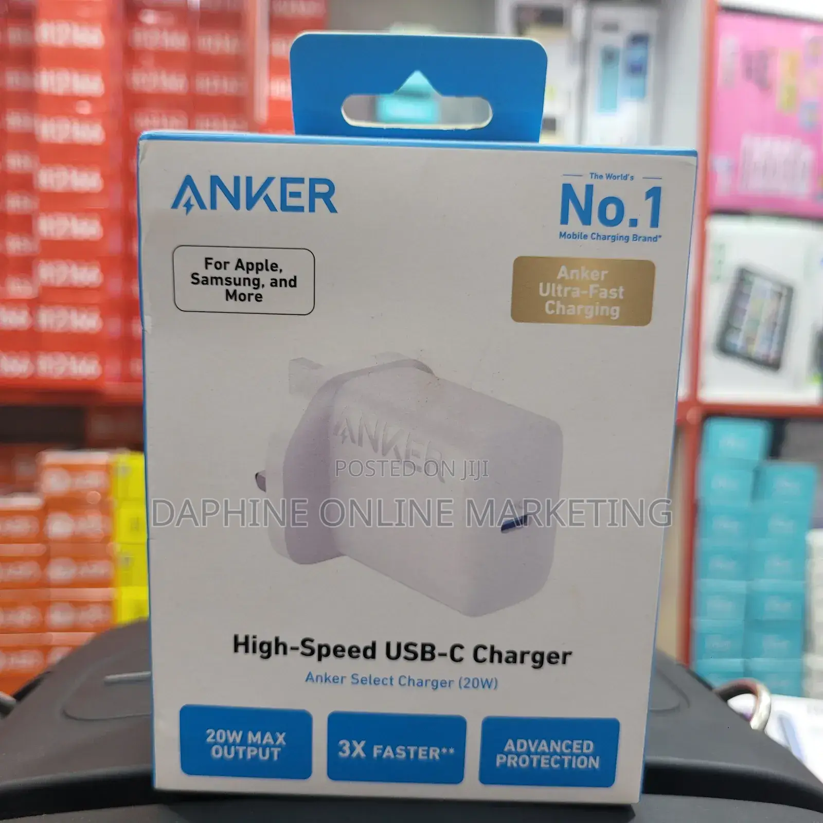 20W Out Put Anker Charger/ Super Fast Charging Adapter