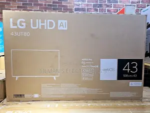 The All New LG 43" Ut80 Uhd Smart TV