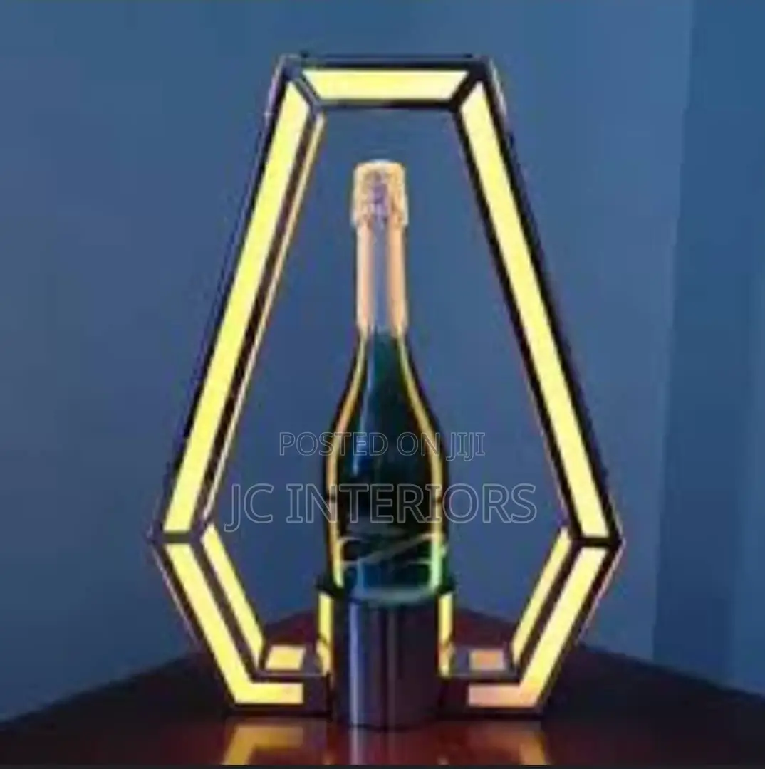 LED Lighted Liquor Bottle Display