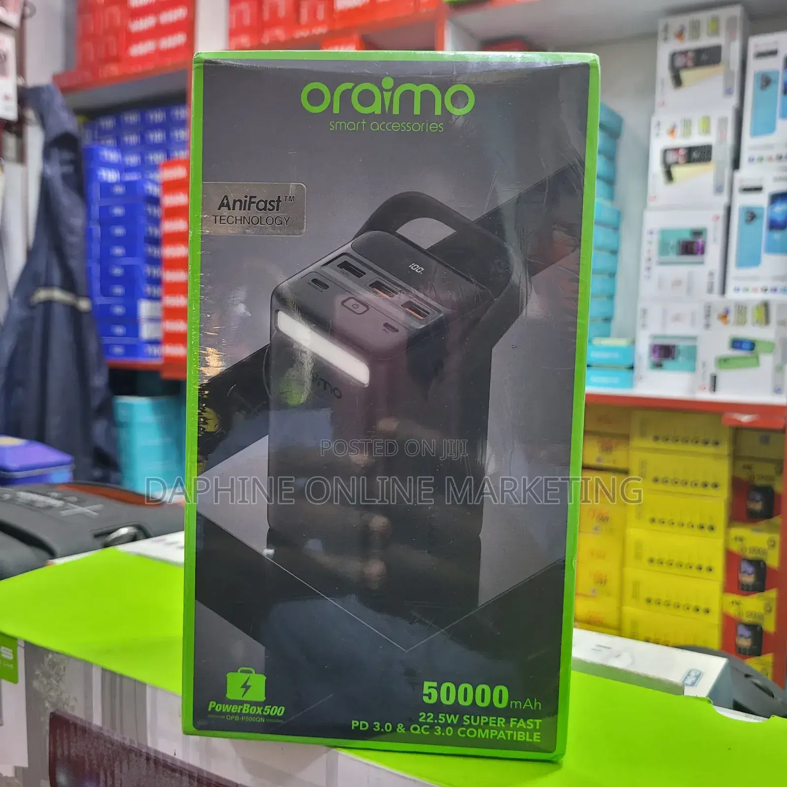 500000mah Oraimo Power Bank/ HEAVY-DUTY Power Bank Oraimo