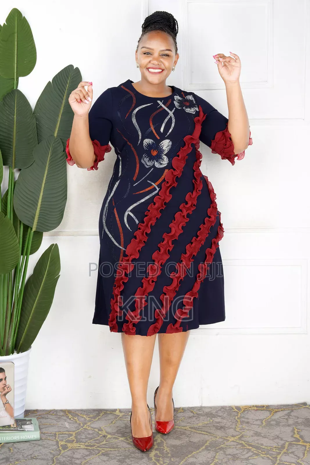 Up -Litting Fest Dress