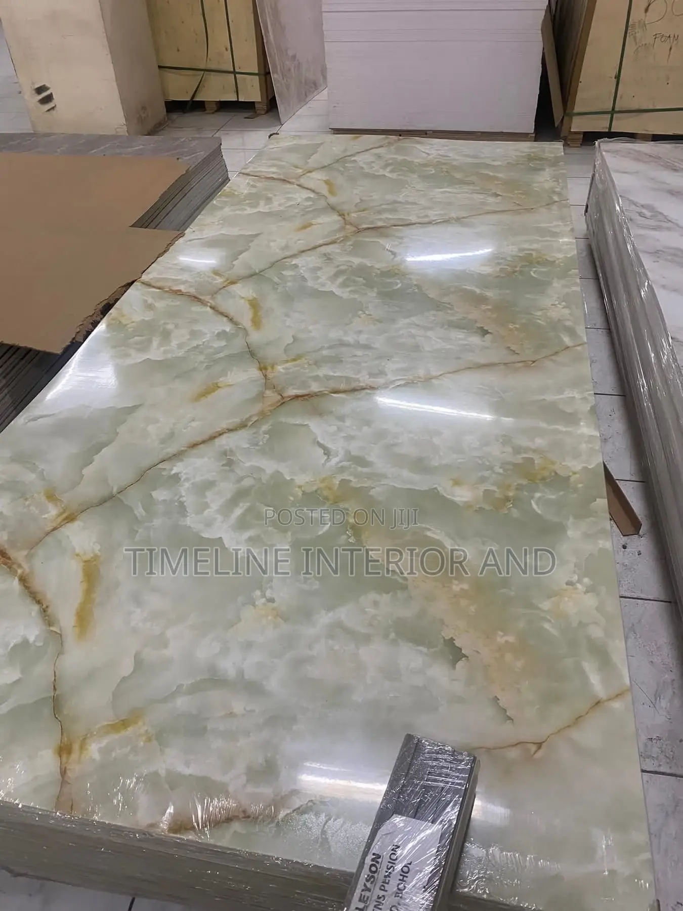 PVC Marble Sheets Grayish.