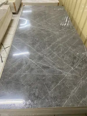 Blackish Wall PVC Marble Sheets