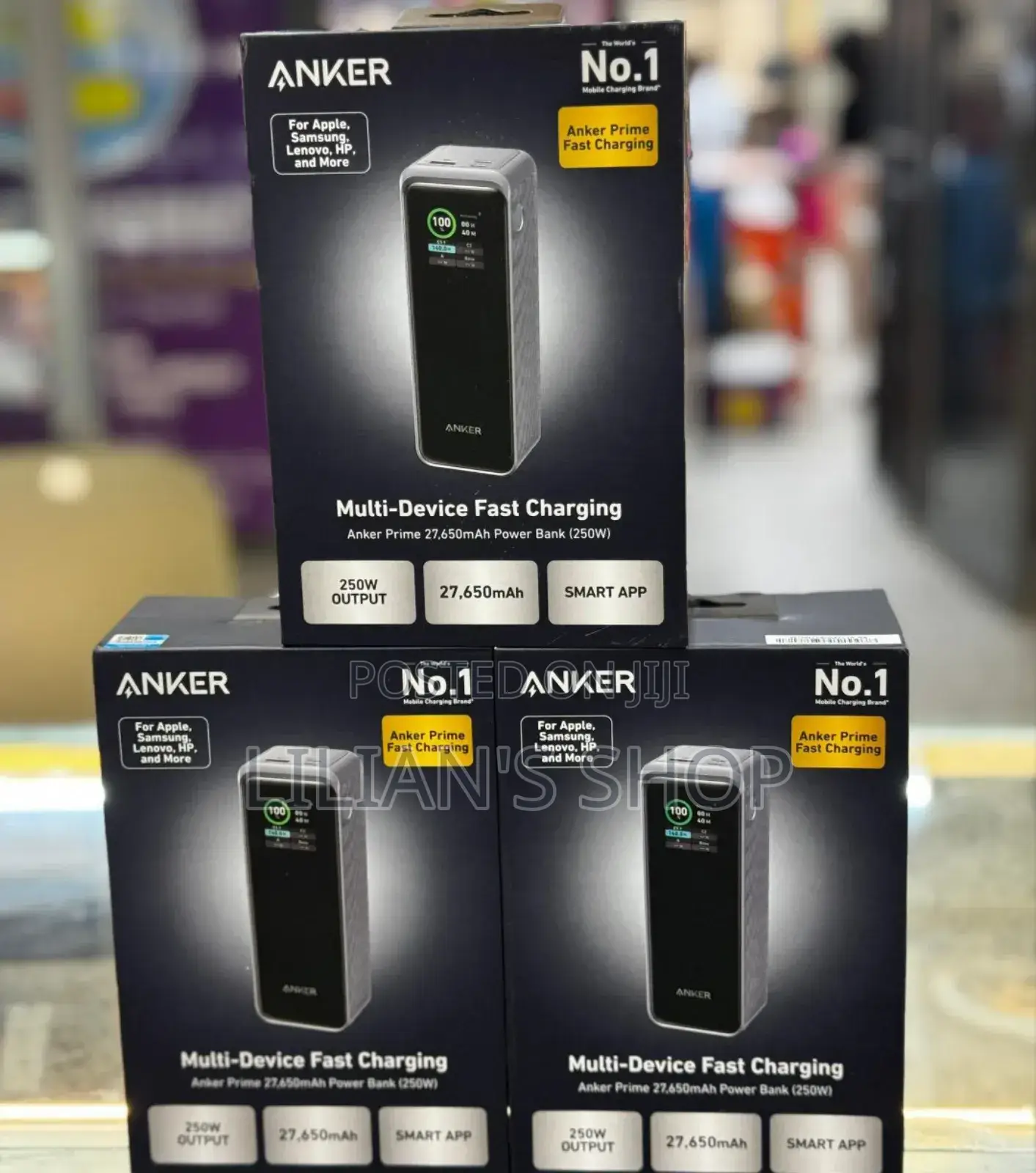 Anker Prime 27650mah(250w Output)