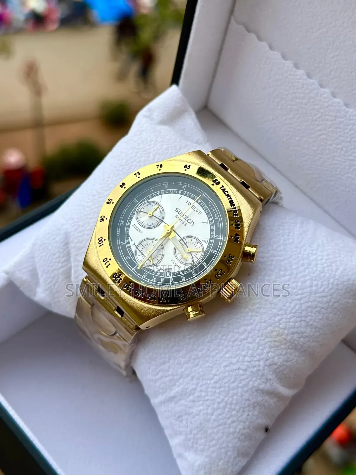 Swatch Swiss Classic Golden Watch
