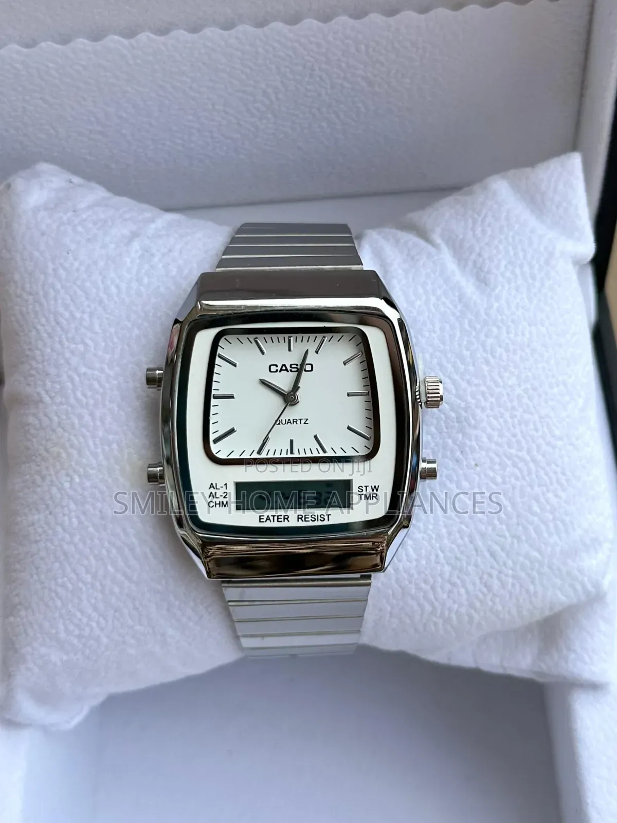 Original Casio Classy Watch Silver White
