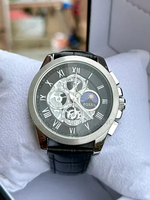 Original Fossil Men's Analog Watch With Genuine Leather