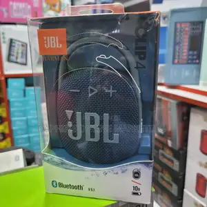 Portable JBL Pure Sound Speaker/ Clip 4 JBL Bass Speaker