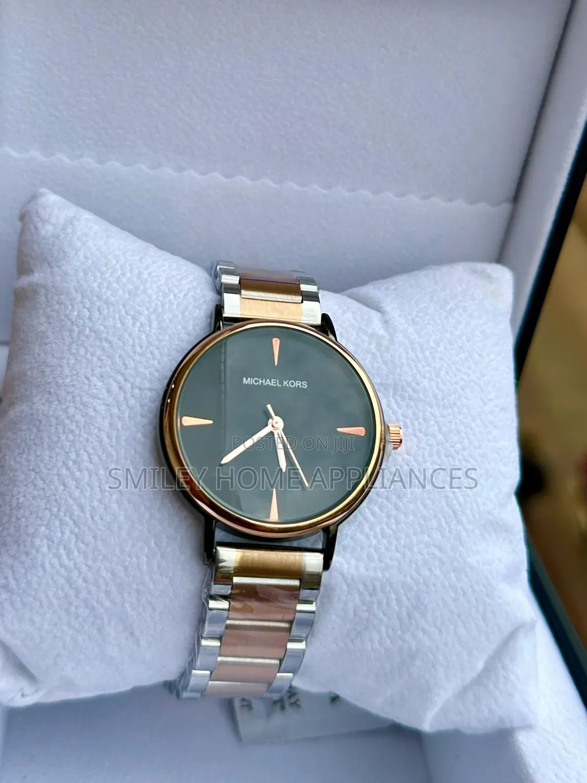 Michael Kors Ladies Watch Silver Brown