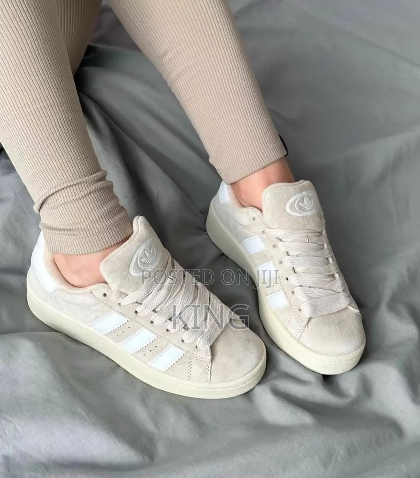Adidas Originals Campus Sneakers in Beige