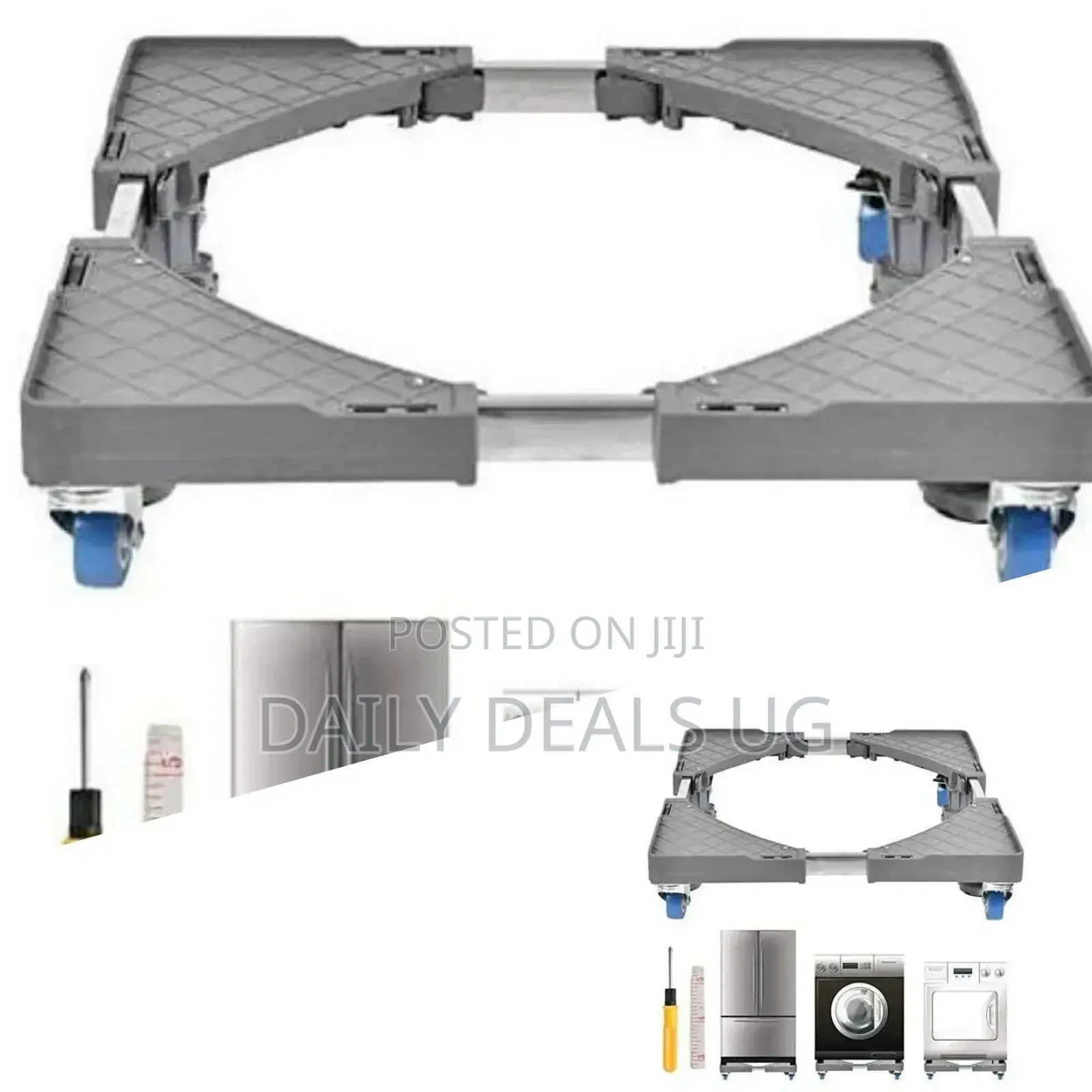 Foldable Washing Machine Base Stand