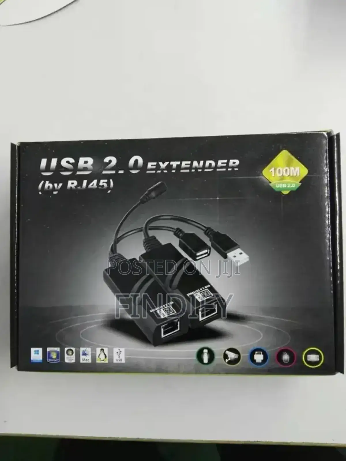 JSB Extender USB 2.0 to RJ45 Lan UP to 100M