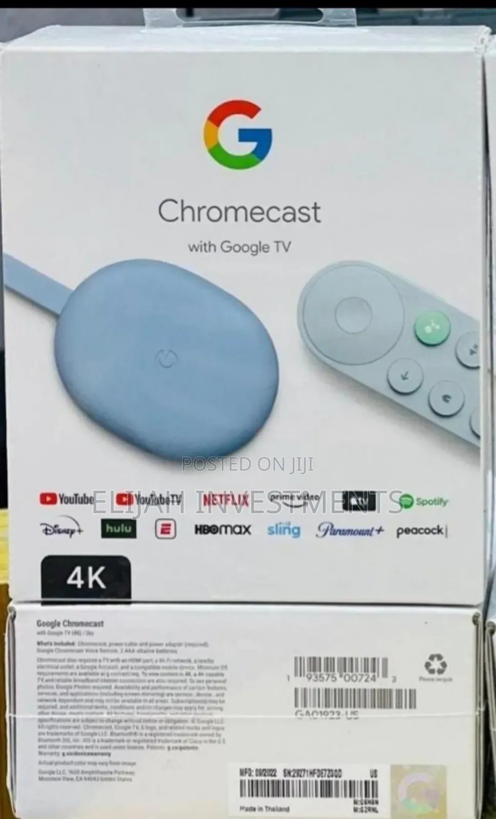 Premium Chromcast With Google Tv