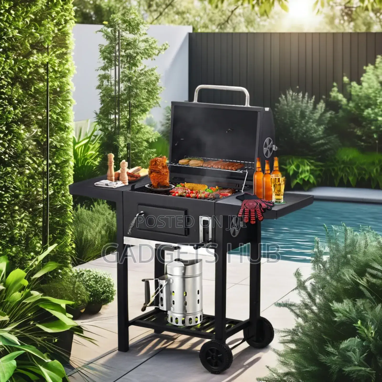 Barbecue Charcoal Grill Garden Cooking BBQ Grills Outdoor