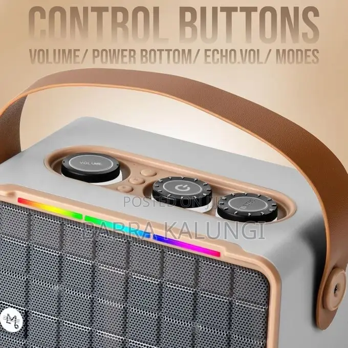 Metal Grill Elite Bluetooth Speaker With Upto 8 Hours