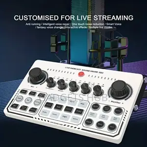 X50 Sound Card,15 Kinds of Mixer Sound Effects
1 Click Mute