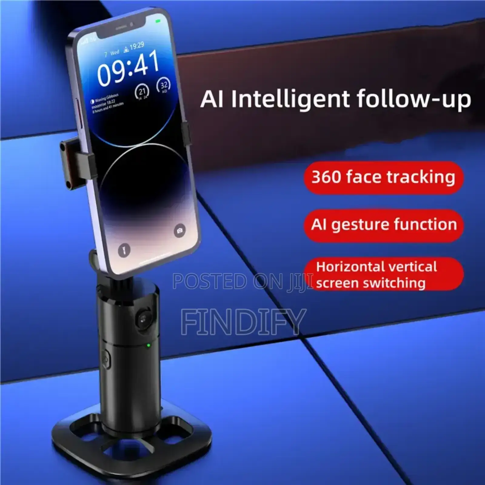 Ai Auto Face Tracking Mobile Stand Gimbal
Stabilizer