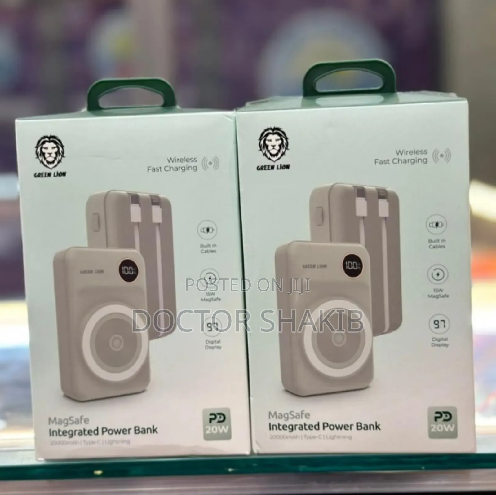 New Quality Green Lion Integrated Power Bank.