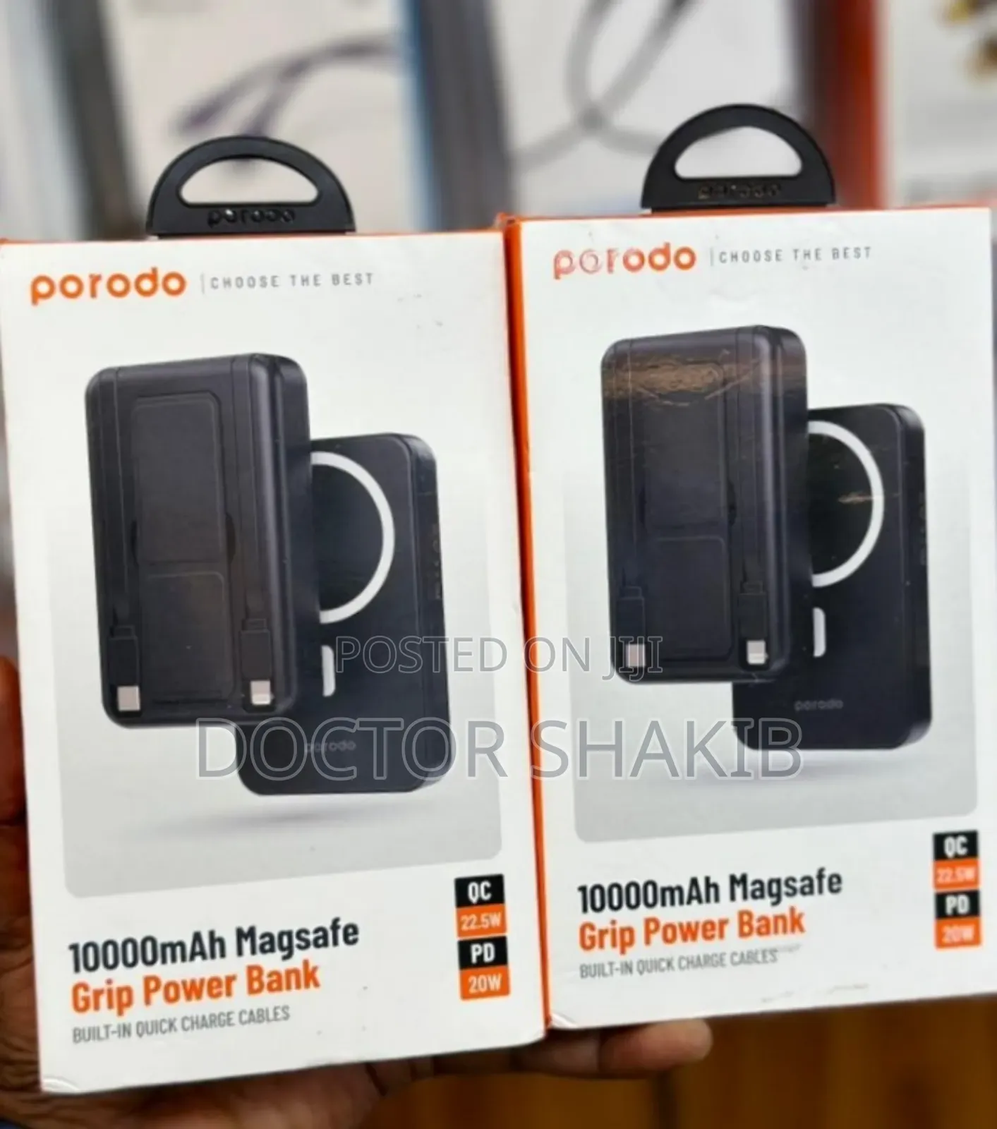 New Porodo 10,000mah Grip Power Bank.