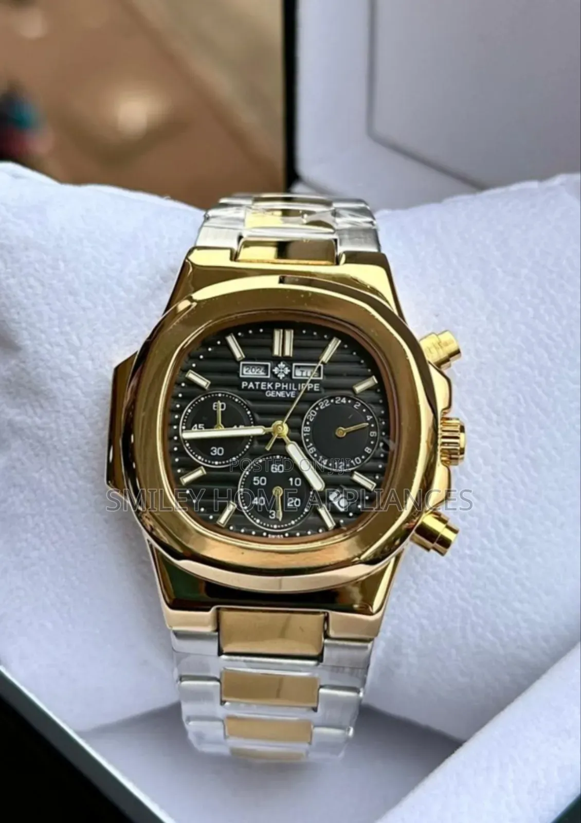 Patek Philippe Classic Watch Silver Brown