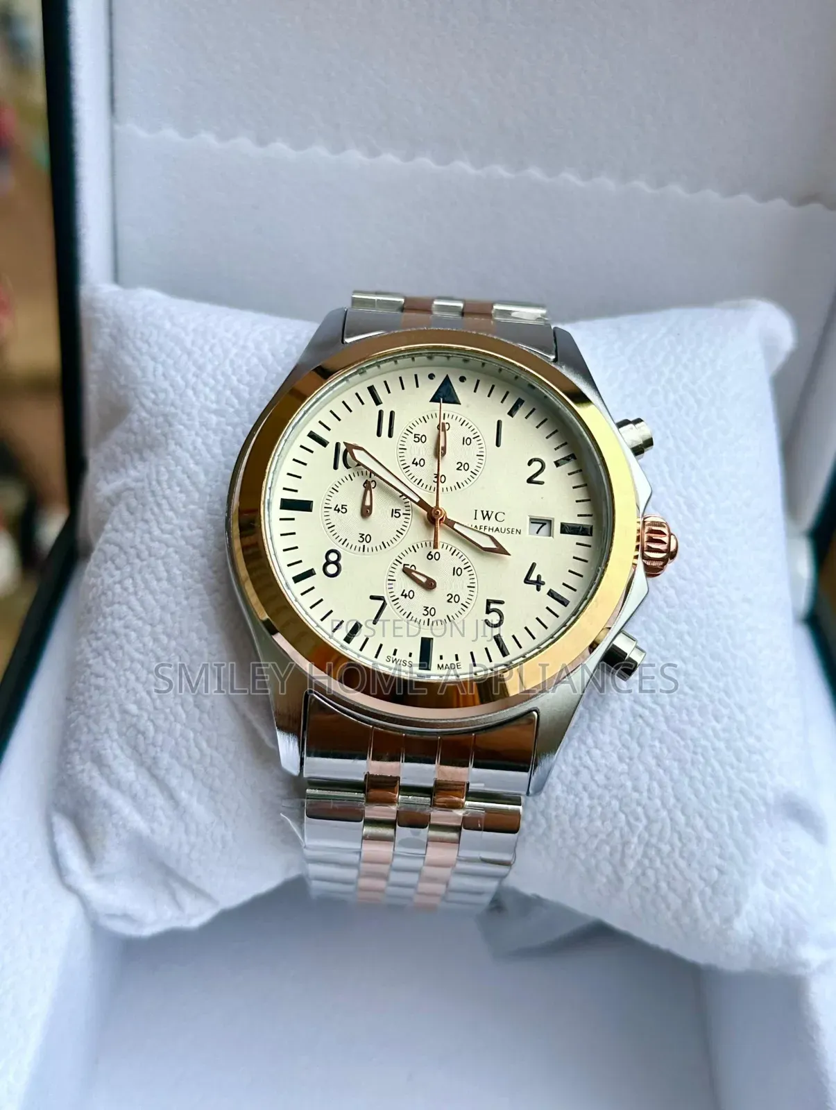 Iwc Schaffhausen Analog Men's Watch
