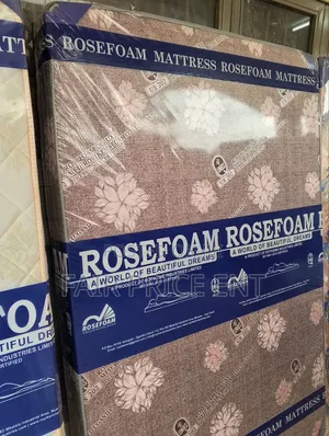 Super Density Deluxe Mattress. 4x6 X6inches( Brown)