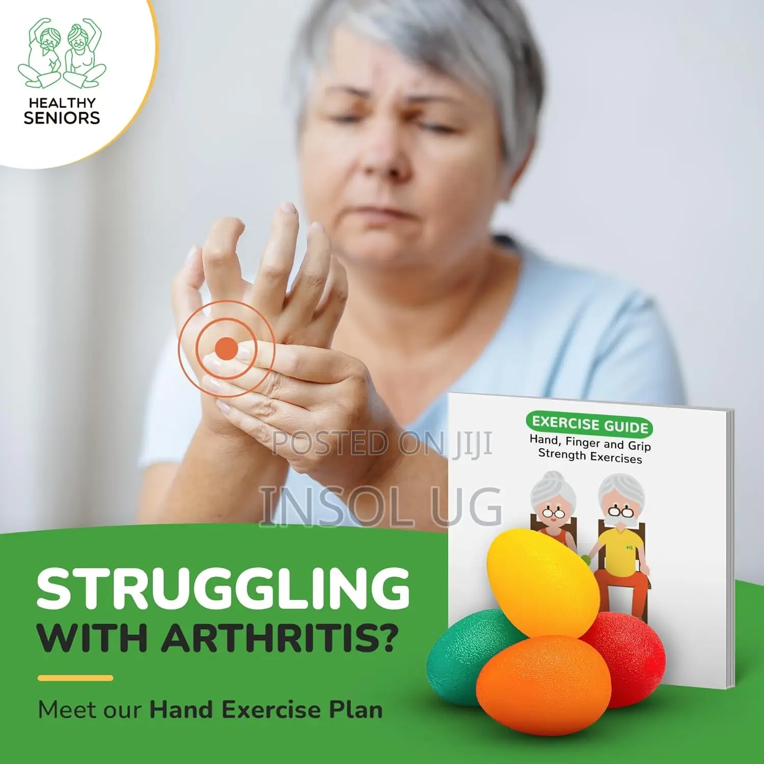 Hand Squeeze Ball for Arthritis