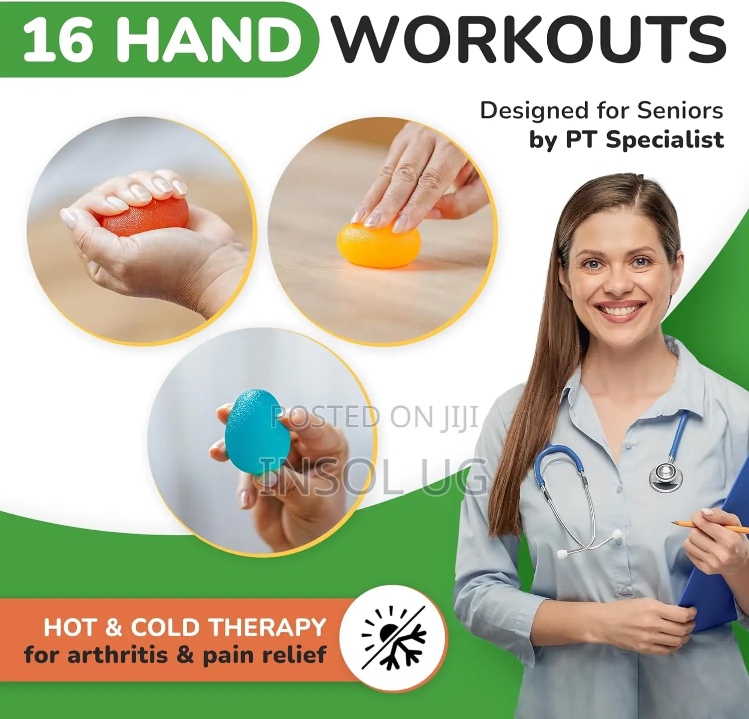 Hand Squeeze Ball for Arthritis