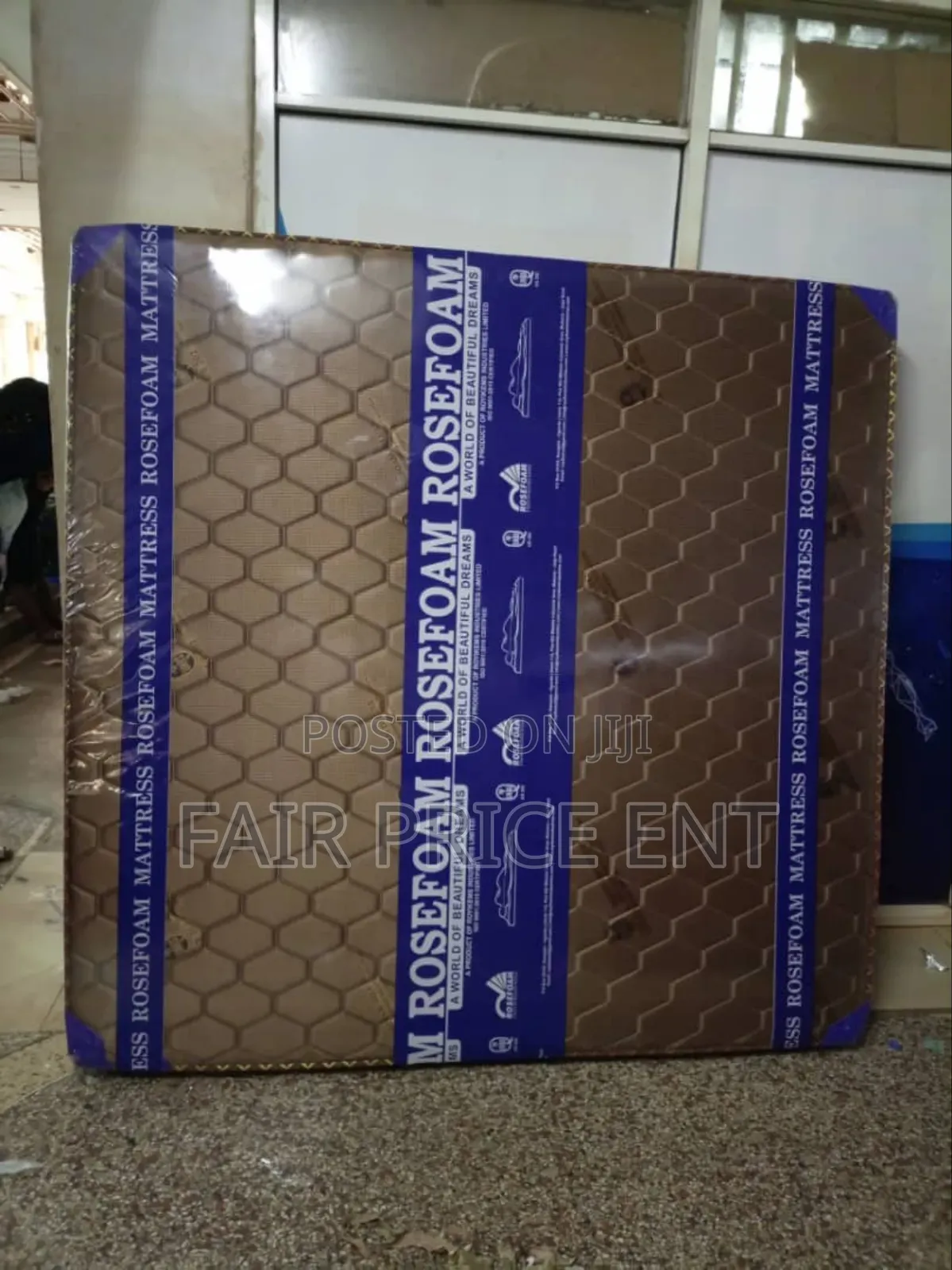 Rosefoam High Density.6x6x8inches.( Brown)