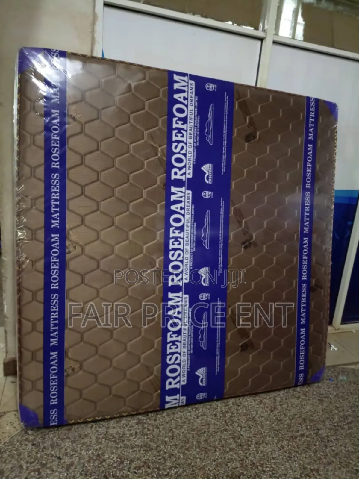 Rosefoam High Density.6x6x8inches.( Brown)