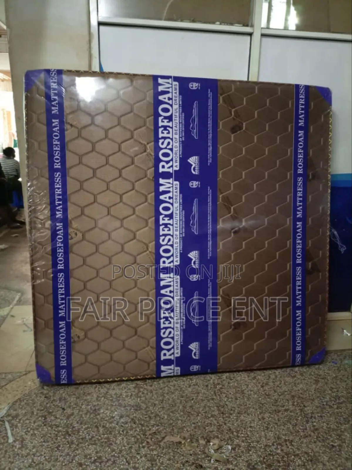 Rosefoam High Density.6x6x8inches.( Brown)