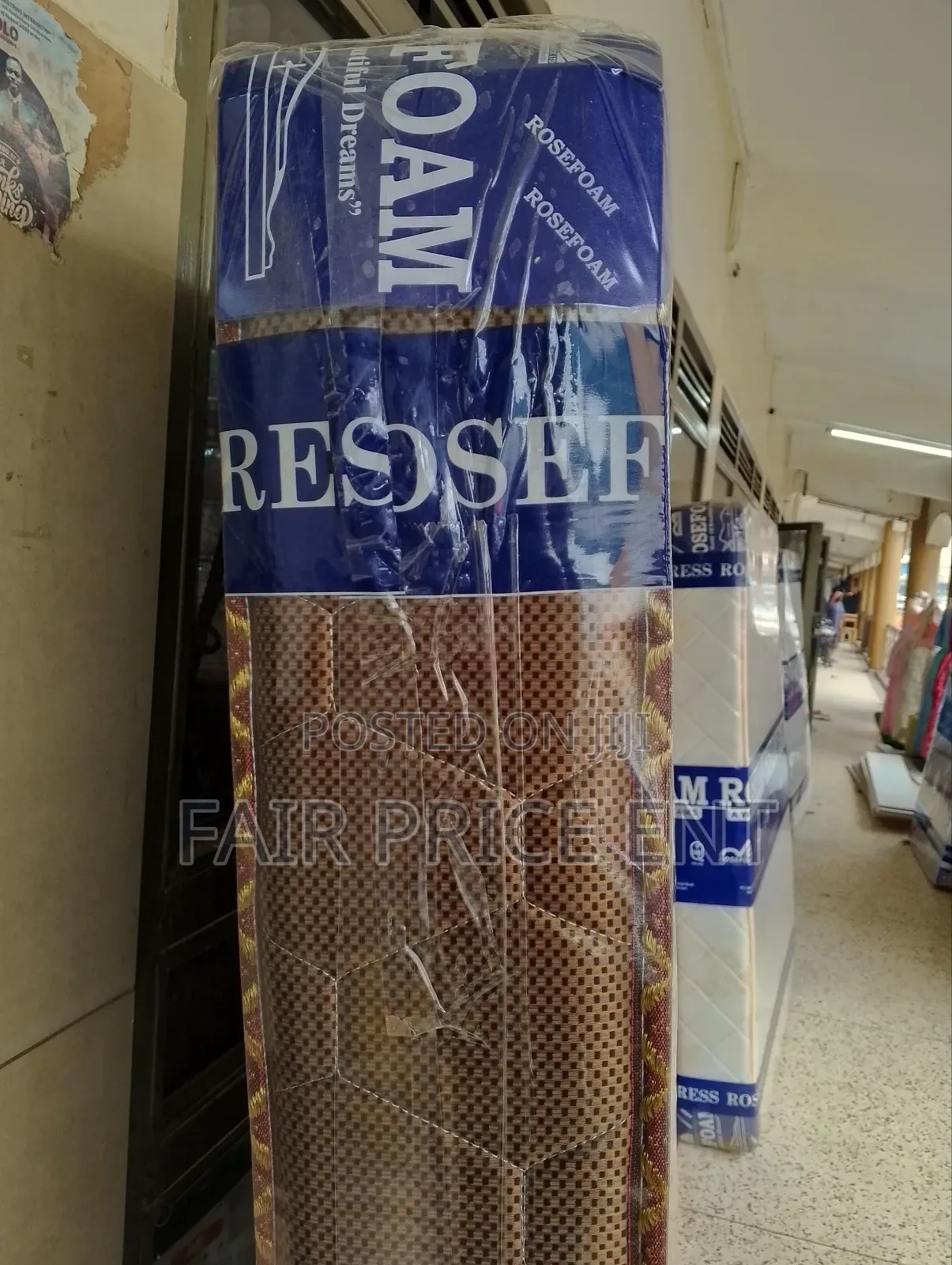 Rosefoam High Density.6x6x8inches.( Brown)