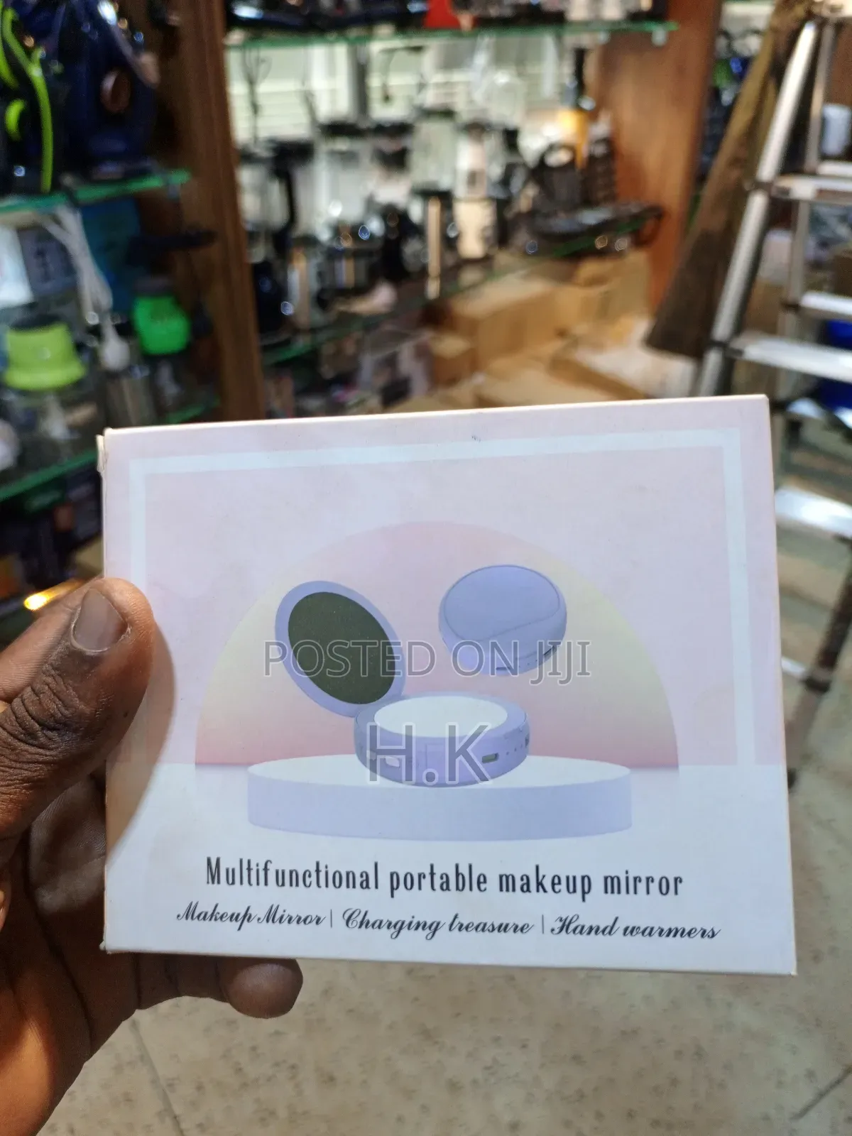 Multifunctional Portable Makeup Mirror.