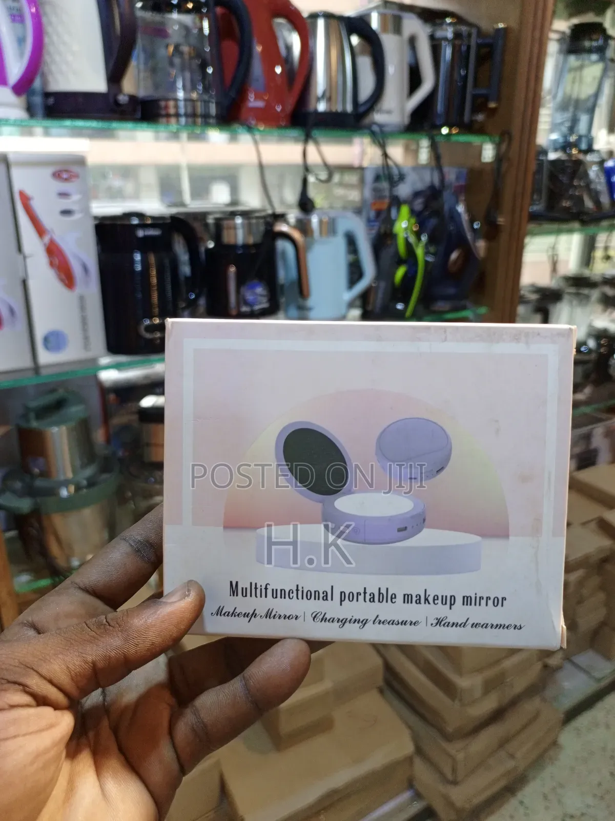 Multifunctional Portable Makeup Mirror.