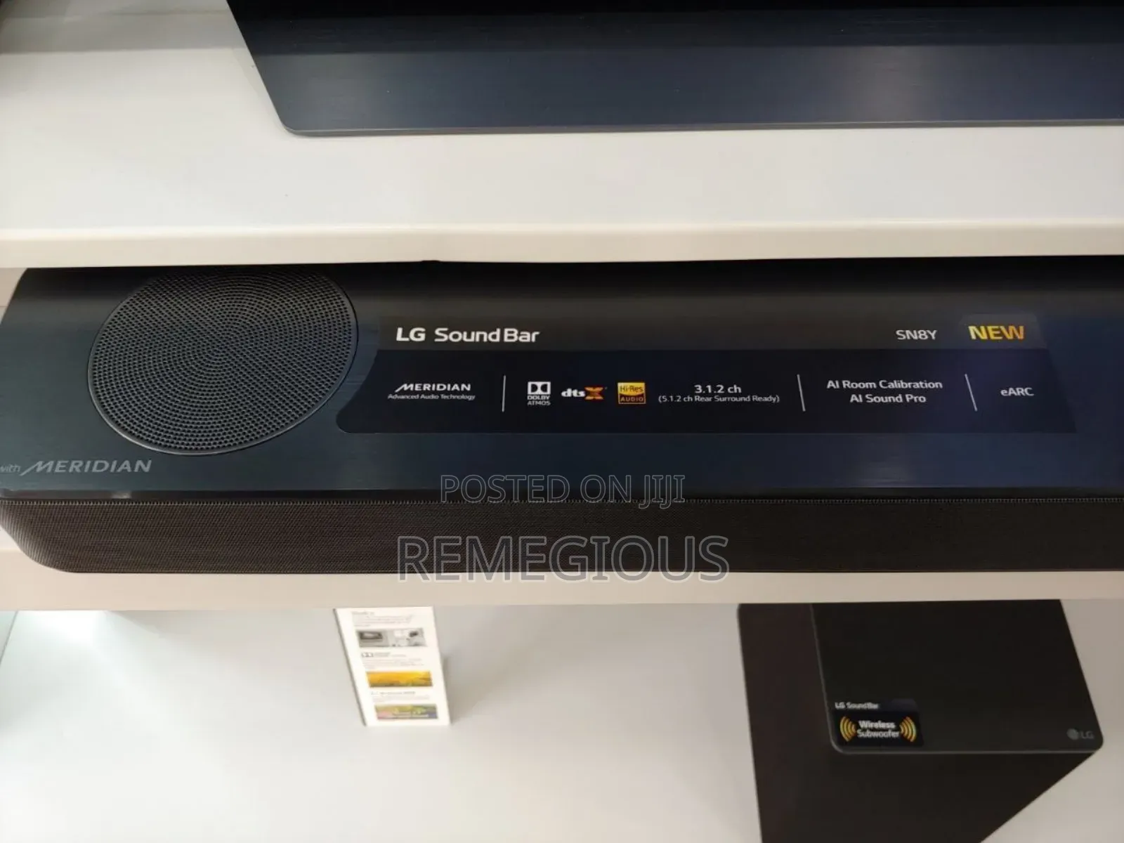 Lg Sn7y | 3.1.2ch | 440w | Dolby Atmos High Res | Sound Bar