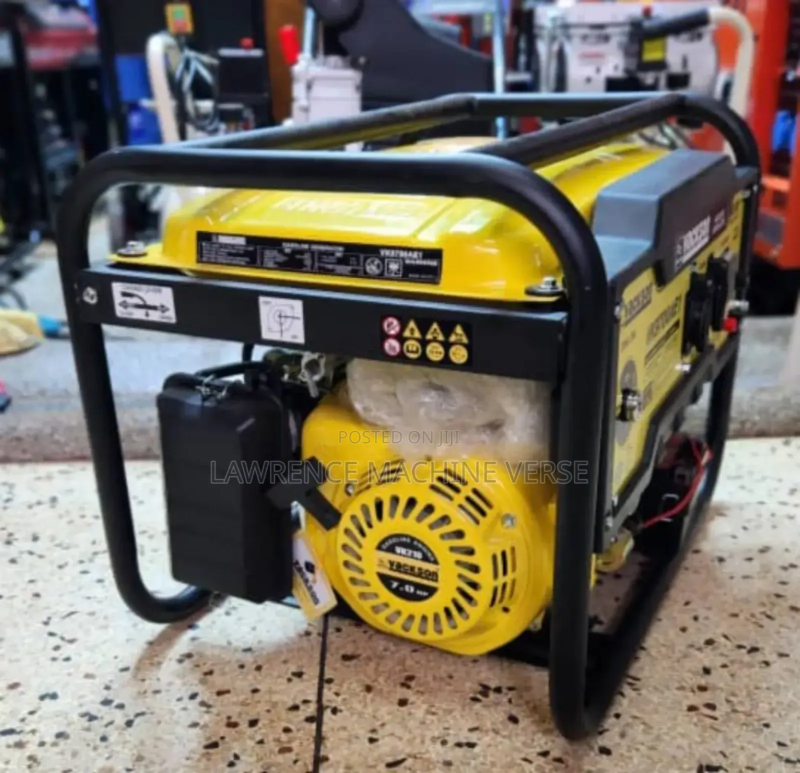Vackson Gasoline Generator 3.8kva