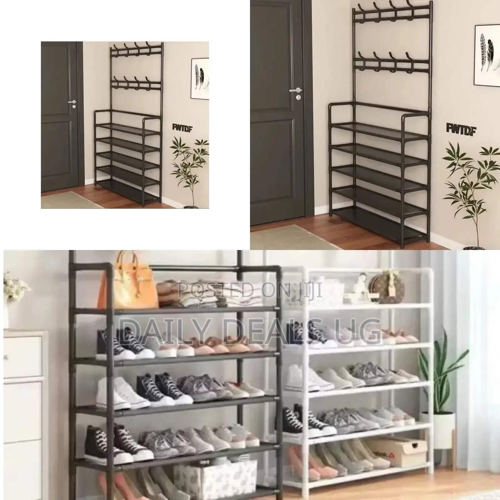 Clothes Hat and Shoe Rack